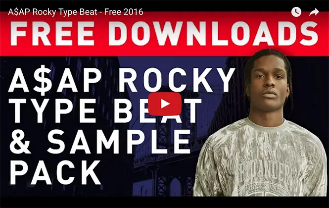 free asap rocky type beat