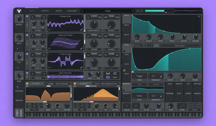 vital synth free vst synth for trap producers